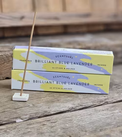 Scentsual - Brilliant Blue Lavender, rökelsepinnar