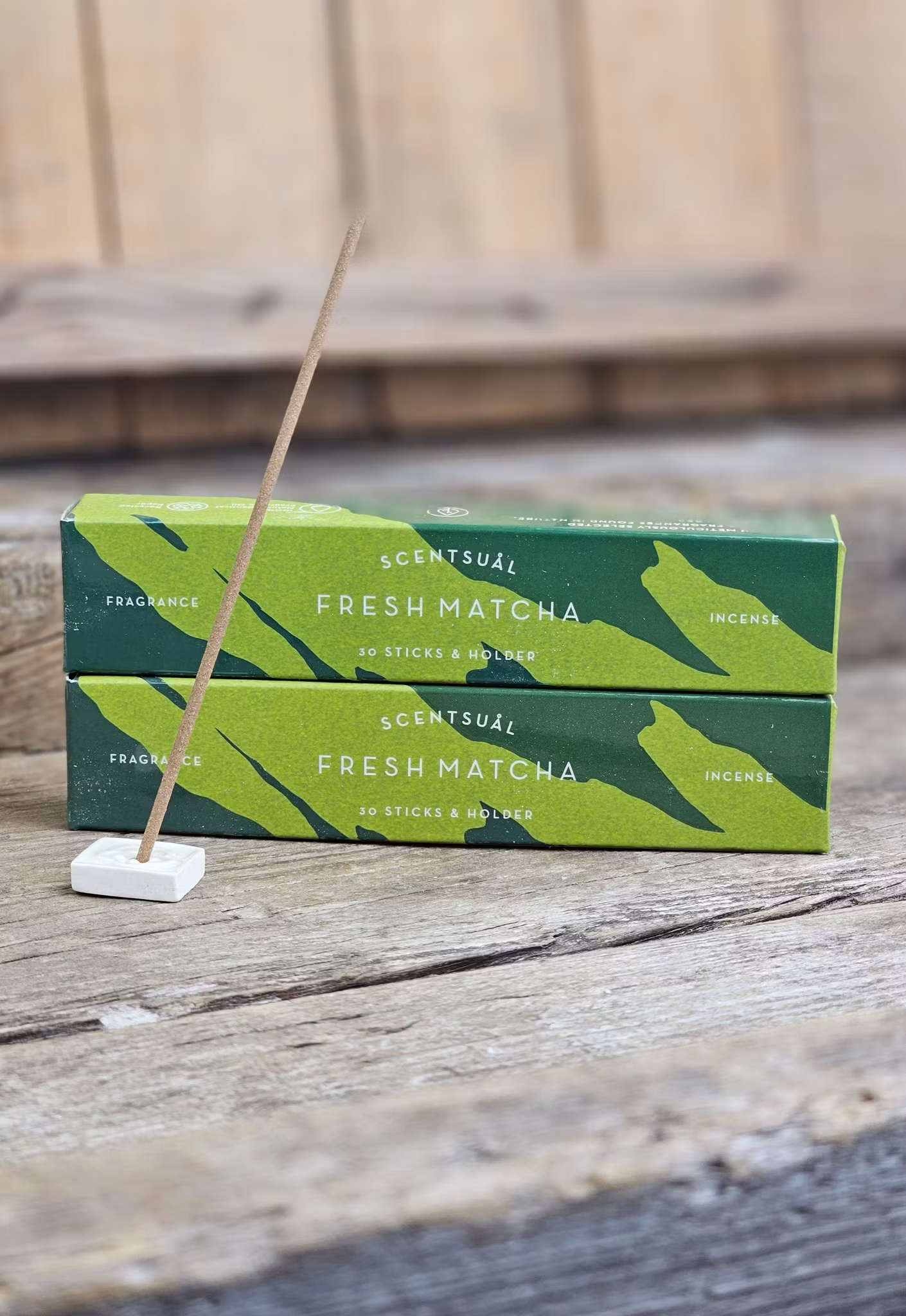 Scentsual - Fresh Matcha, rökelsepinnar