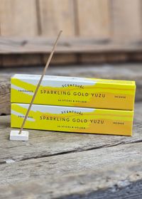 Scentsual - Sparkling Gold Yuzu, rökelsepinnar