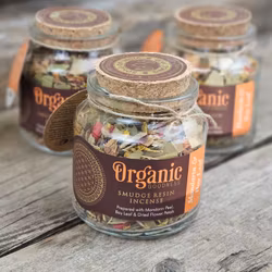 Song Of India - Mandarin & bay leaf, smudge resin