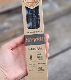 Sagrada Madre Natural line - Myrra, rökelsepinnar
