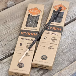 Sagrada Madre Natural line - Myrra, rökelsepinnar