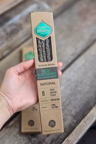 Sagrada Madre Natural line - Vinruta, Rosmarin & Frankincense, rökelsepinnar