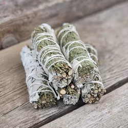 Vit Salvia med Ceder