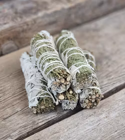 Vit Salvia med Ceder