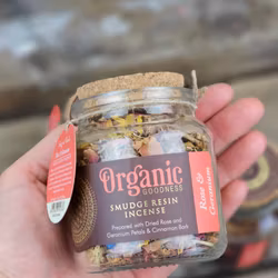 Song Of India - Rose & geranium, smudge resin