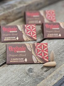 Song Of India - Organic Dragon's Blood, rökelsekoner backflow