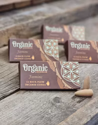 Song Of India - Organic Jasmine, rökelsekoner backflow