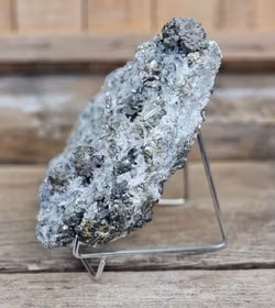 Kluster med Bergkristall, Sphalerit, Pyrit & Galena #2