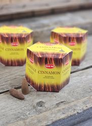 HEM - Cinnamon, rökelsekoner backflow