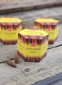HEM - Cinnamon, rökelsekoner backflow