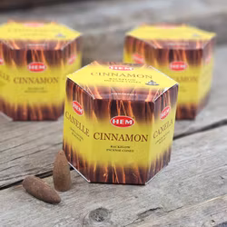 HEM - Cinnamon, rökelsekoner backflow