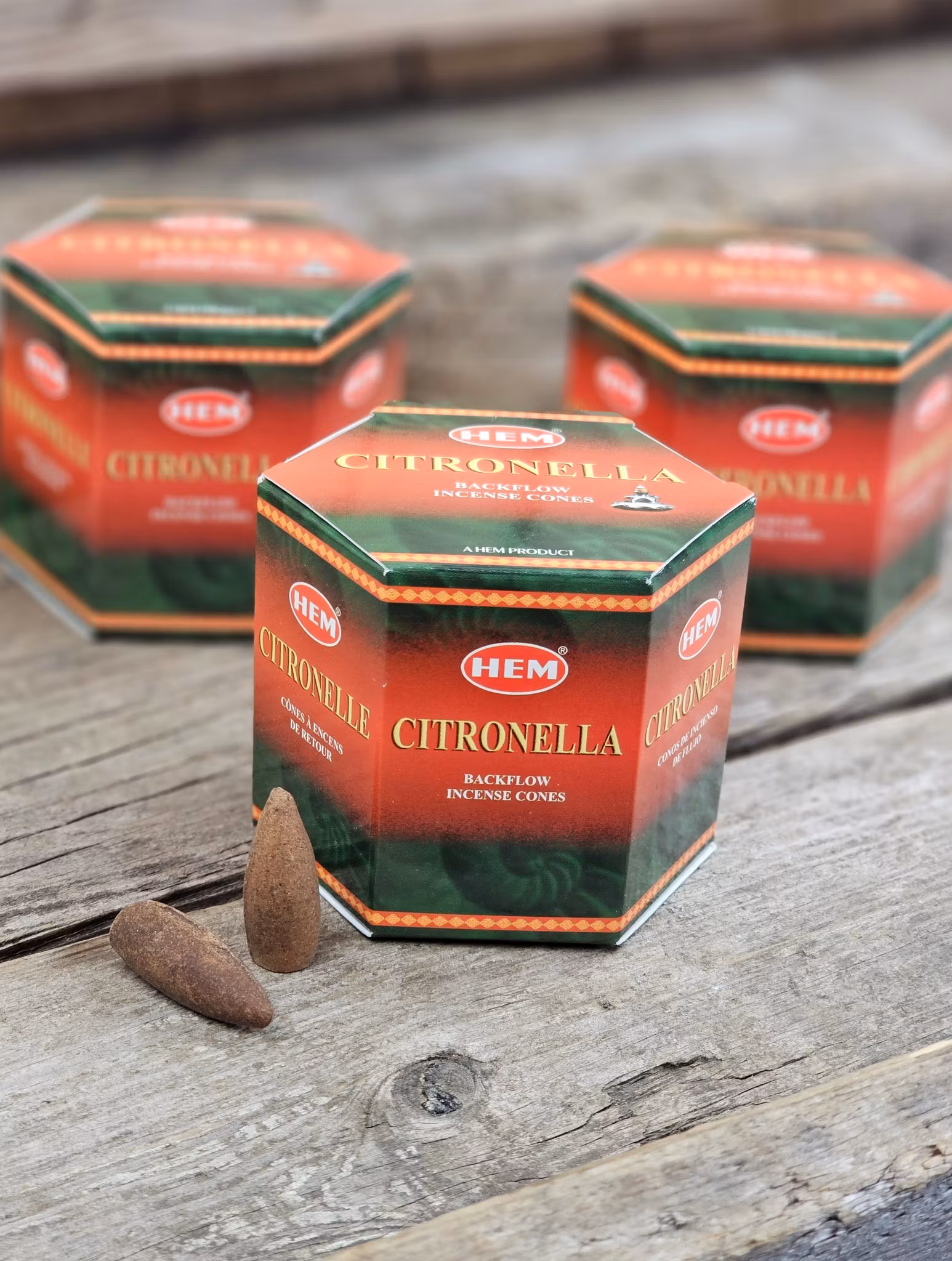 HEM - Citronella, rökelsekoner backflow