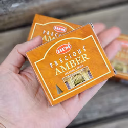 HEM - Precious Amber, rökelsekoner