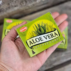 HEM - Aloe Vera, rökelsekoner