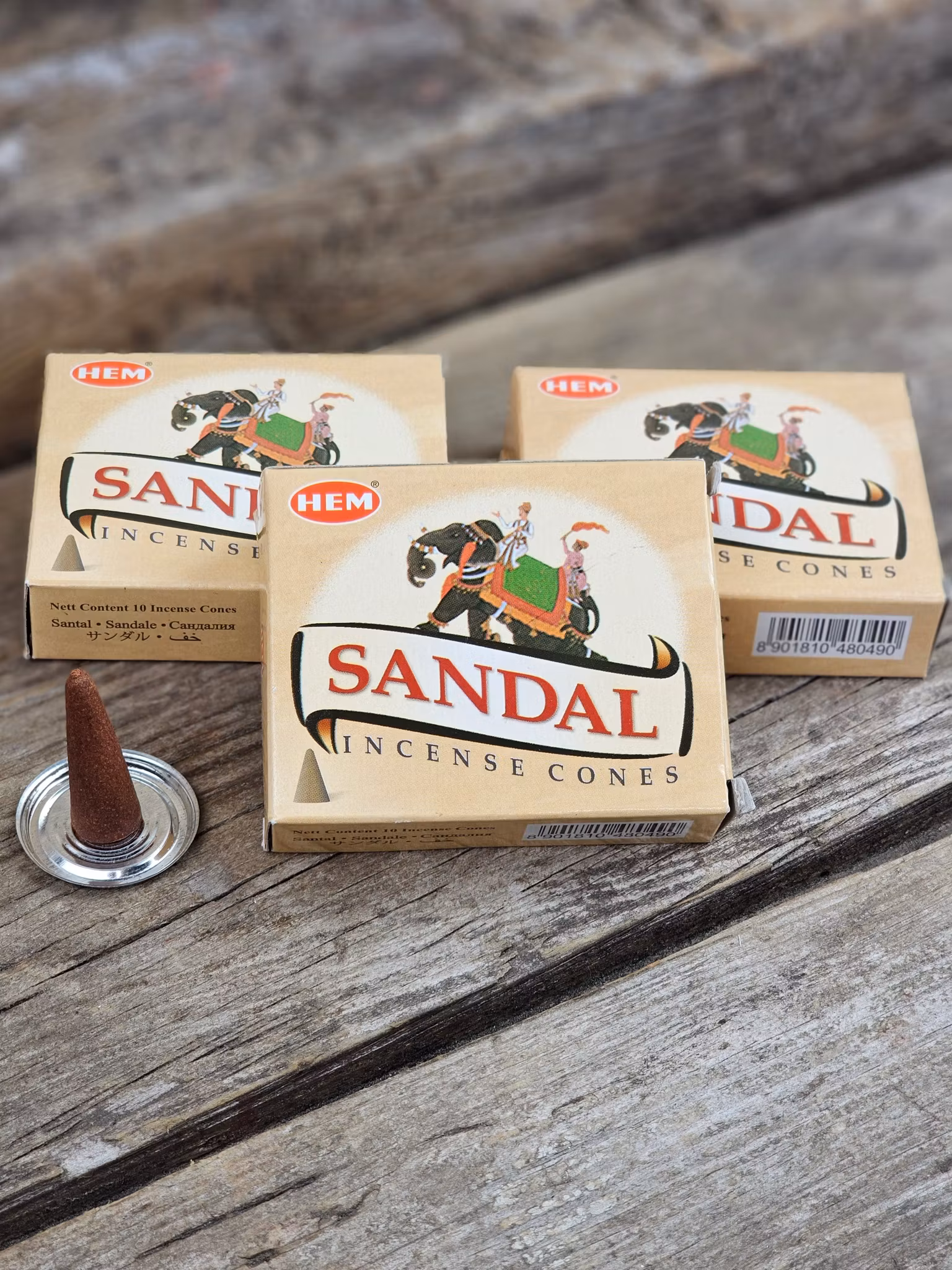 HEM - Sandal, rökelsekoner