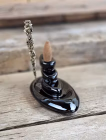 Rökelsehållare för backflow-koner, liten oval