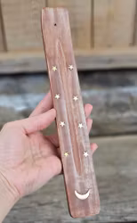 Rökelsehållare i trä, Måne