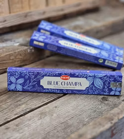 HEM - Blue Champa Premium Masala Incense, rökelsepinnar