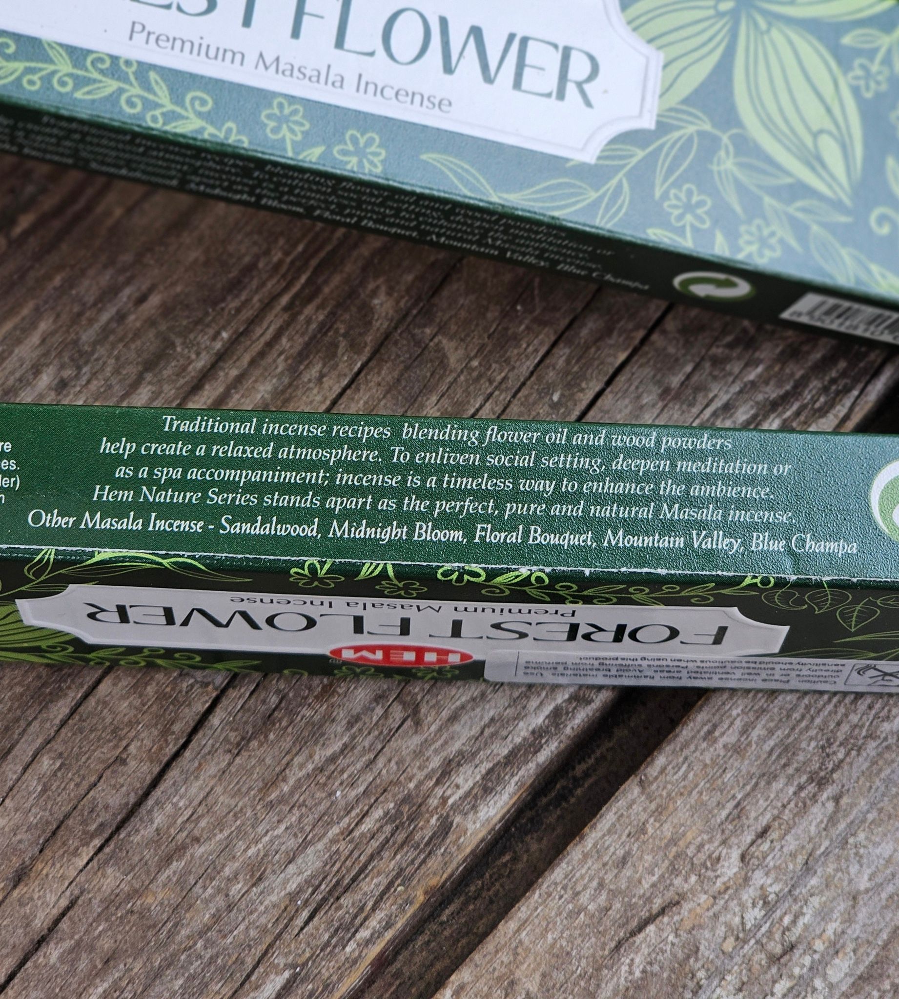 HEM - Forest Flower Premium Masala Incense, rökelsepinnar