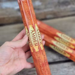 HEM - Amber, rökelsepinnar