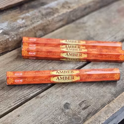 HEM - Amber, rökelsepinnar