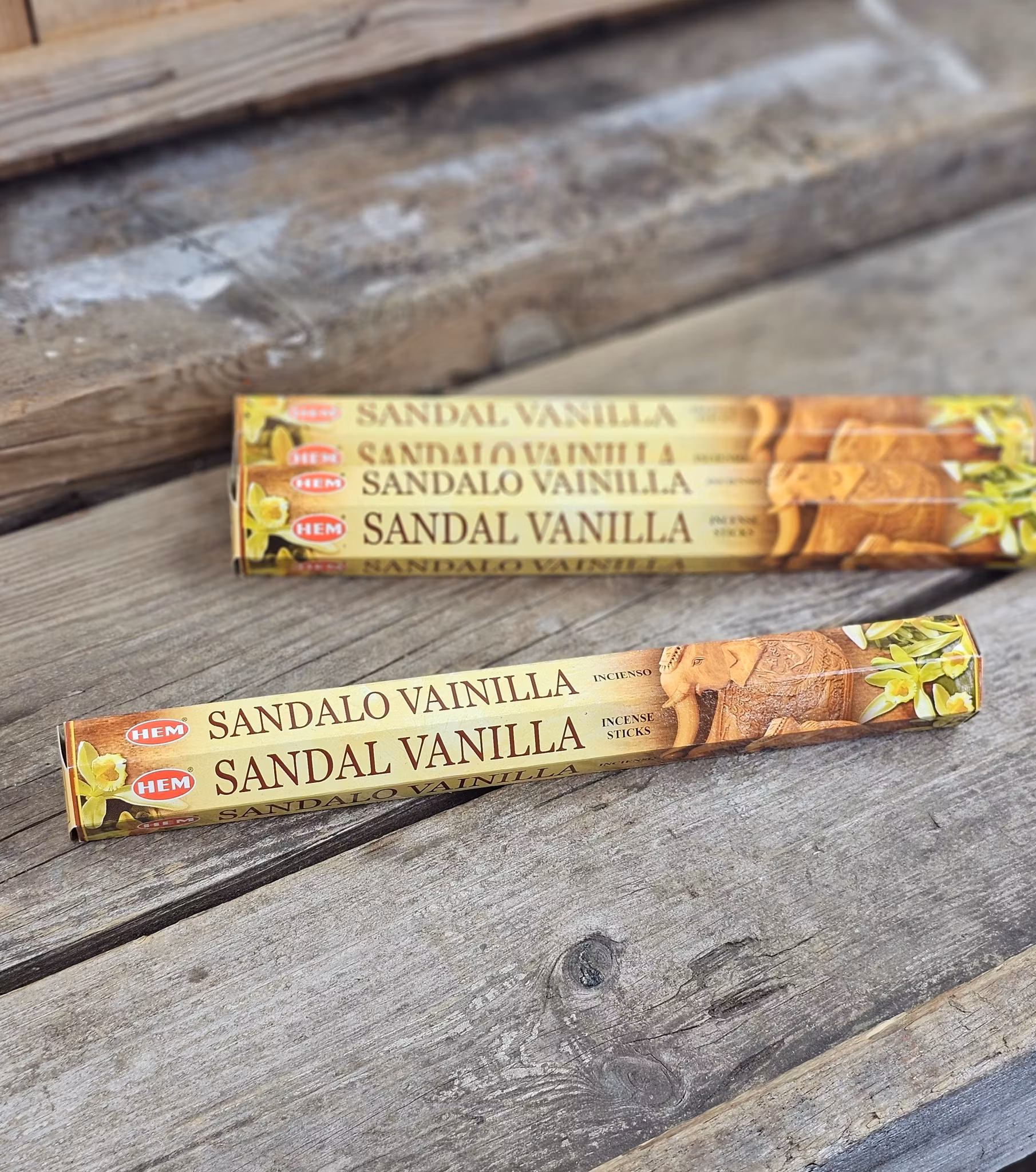 HEM - Sandal Vanilla, rökelsepinnar
