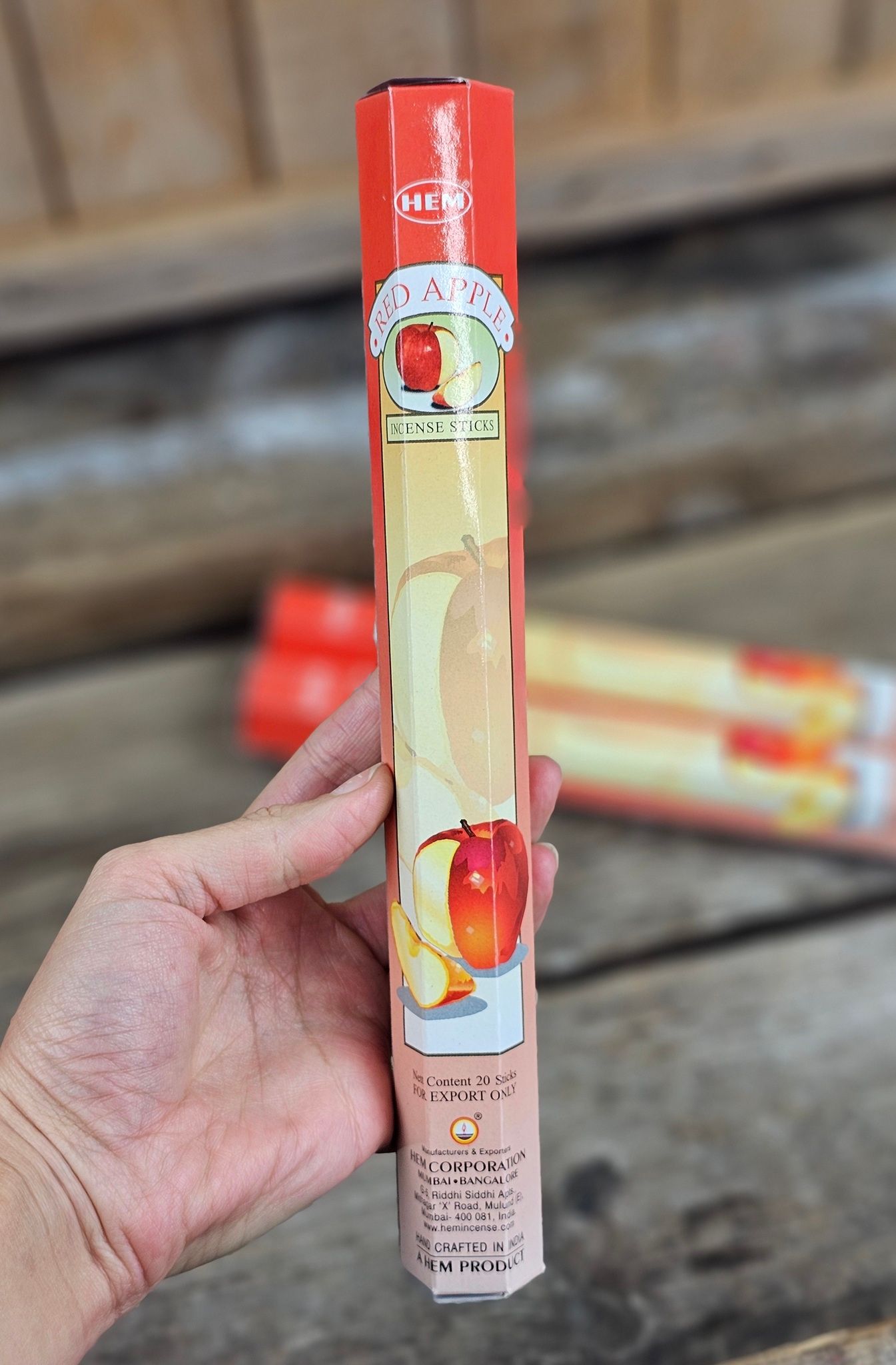 HEM - Red Apple, rökelsepinnar