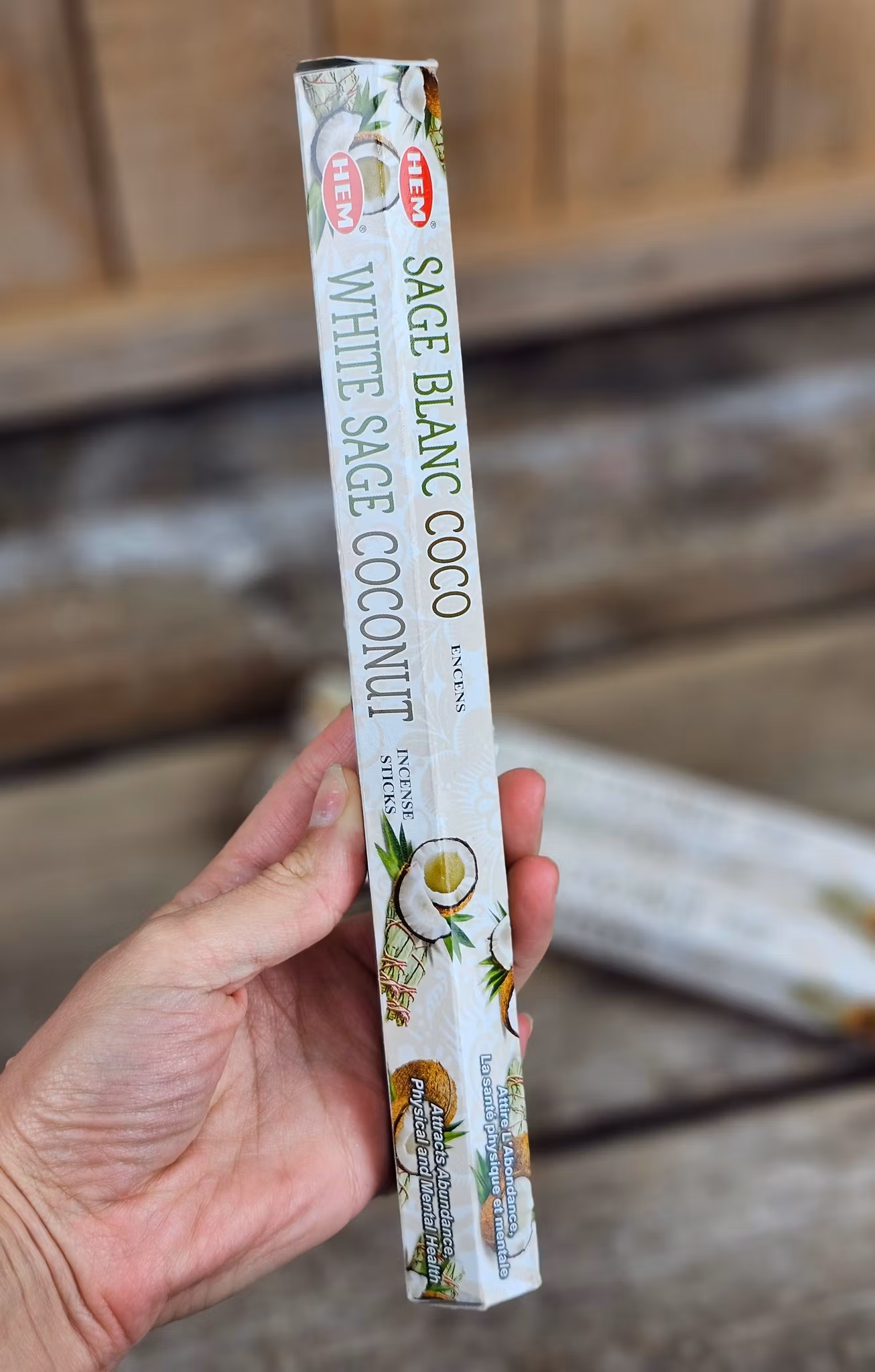 HEM - White Sage Coconut, rökelsepinnar