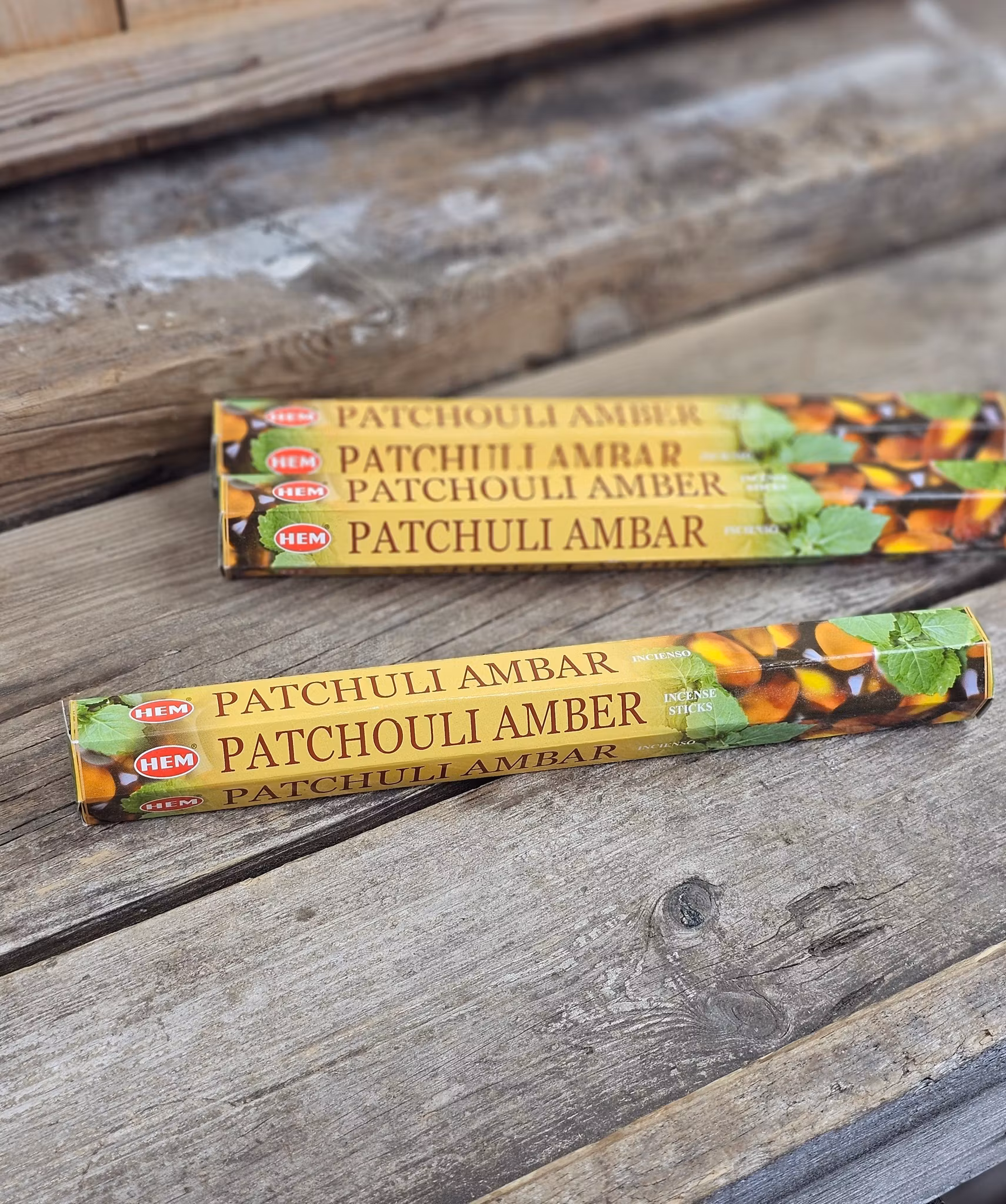 HEM - Patchouli Amber, rökelsepinnar