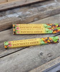 HEM - Patchouli Amber, rökelsepinnar
