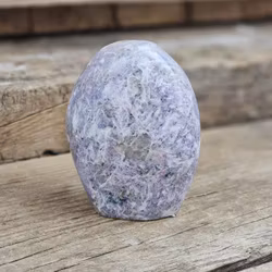 Lepidolit, polerad kristall stående friform #5