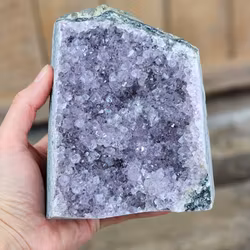 Ametistkluster, stående #25