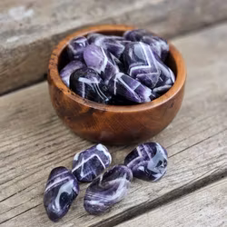 Chevron Ametist (Drömametist), stor trumlad