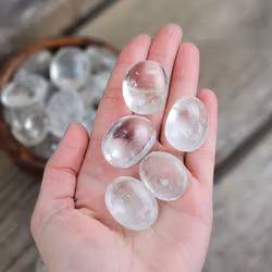 Bergkristall, mini touchstone