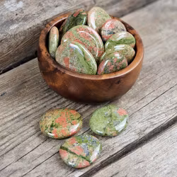 Unakit platta, touchstone