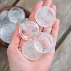 Bergkristall platta, touchstone