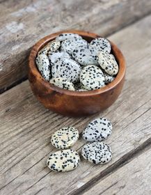 Dalmatinerjaspis platta, små touchstone