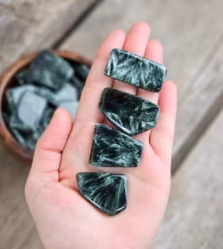 Serafinit platta, touchstone