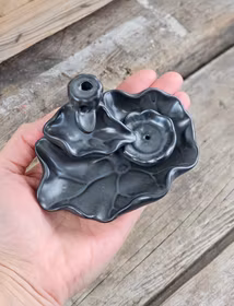 Rökelsehållare för backflow-koner, Lotus