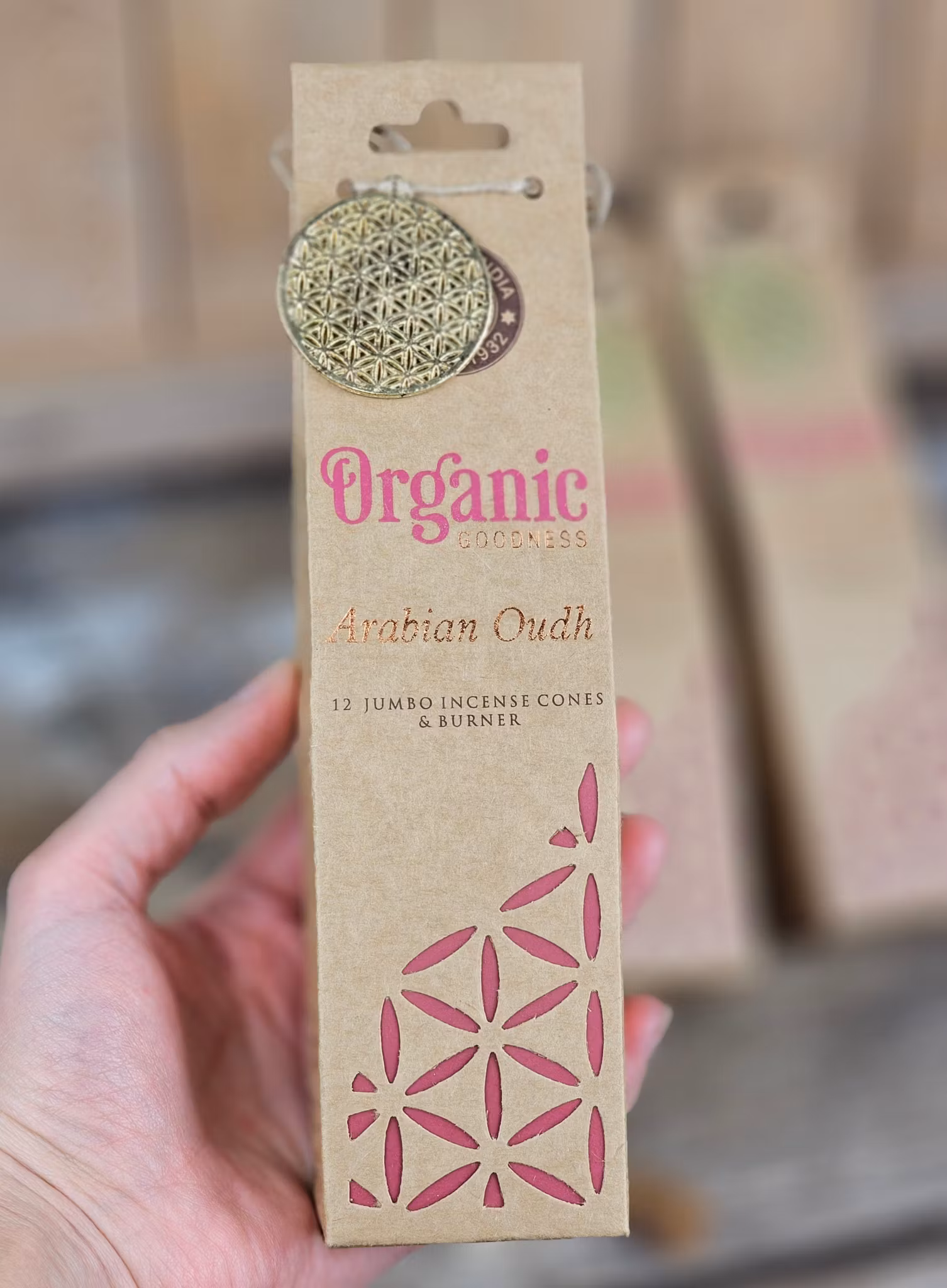Song Of India - Organic Arabian Oudh, Jumbo rökelsekoner