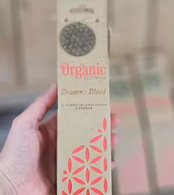 Song Of India - Organic Dragon's Blood, Jumbo rökelsekoner