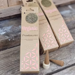Song Of India - Organic Frankincense, Jumbo rökelsekoner