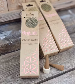 Song Of India - Organic Frankincense, Jumbo rökelsekoner