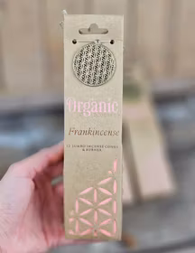 Song Of India - Organic Frankincense, Jumbo rökelsekoner