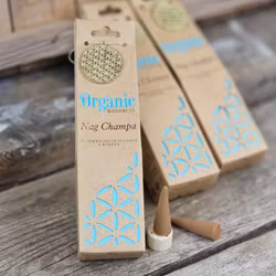 Song Of India - Organic Nag Champa, Jumbo rökelsekoner