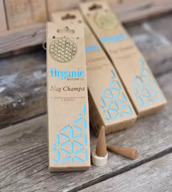 Song Of India - Organic Nag Champa, Jumbo rökelsekoner