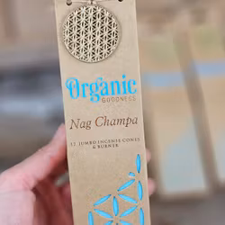 Song Of India - Organic Nag Champa, Jumbo rökelsekoner