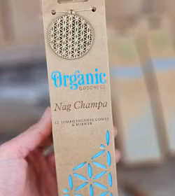 Song Of India - Organic Nag Champa, Jumbo rökelsekoner