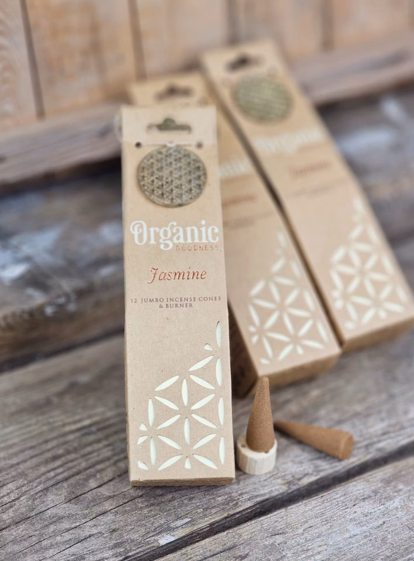 Song Of India - Organic Jasmine, Jumbo rökelsekoner